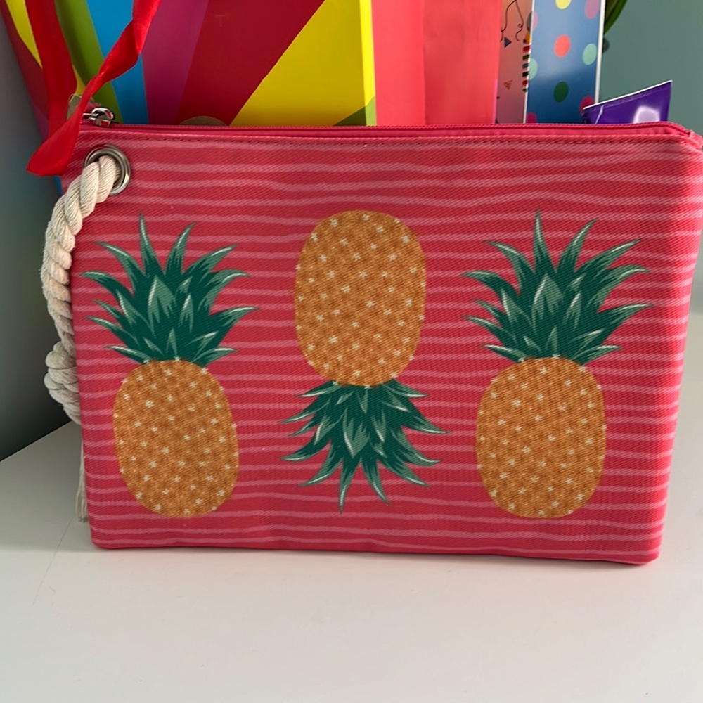 LOFT bikini/ accessory bag